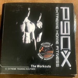 P90X Extreme Intense Home
Fitness The Workouts 12 DVD
Set Beachbody Discs